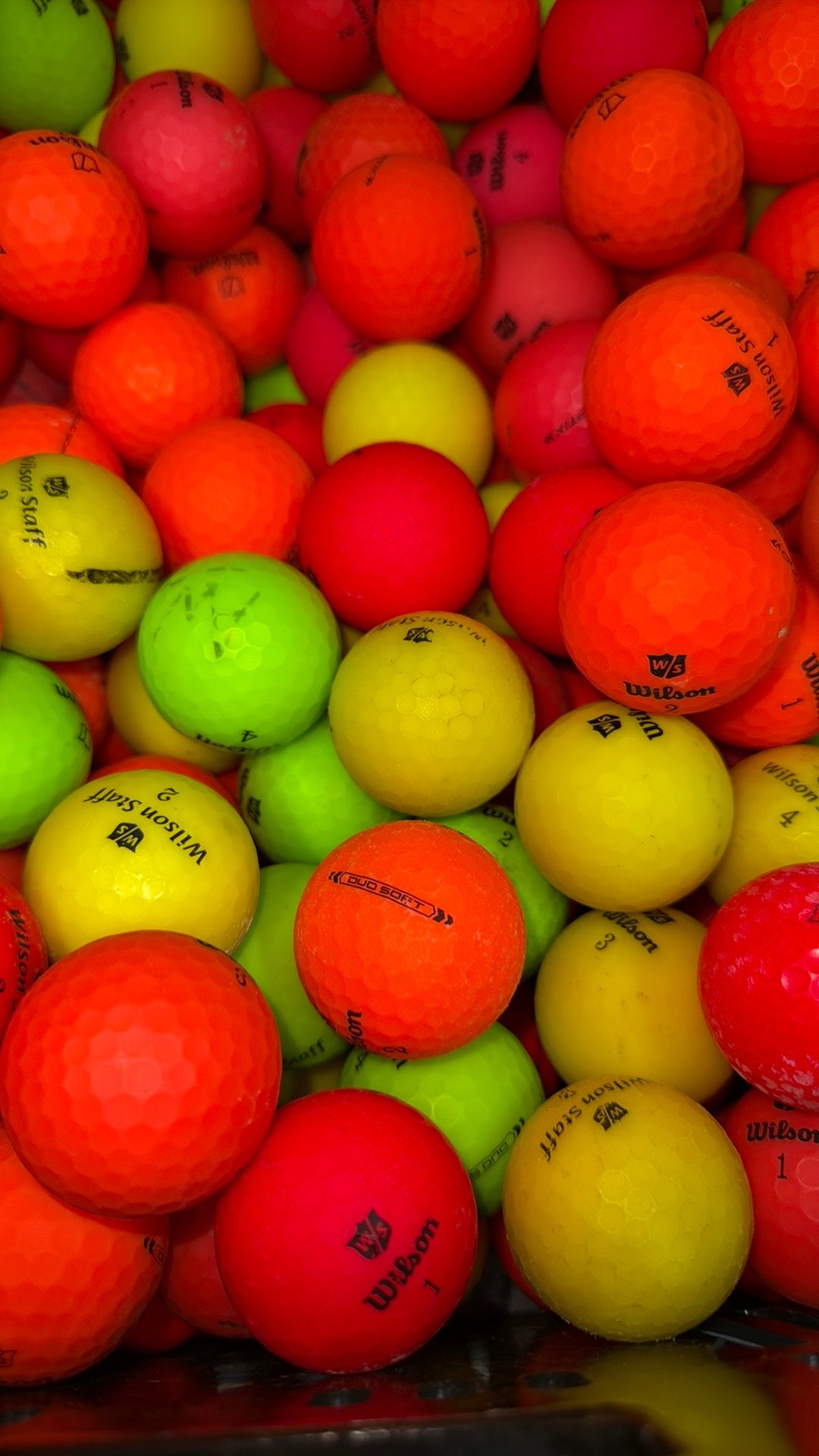 Matte wilson staff duo soft golfballen 50 stuks, Ophalen of Verzenden, Bal(len)