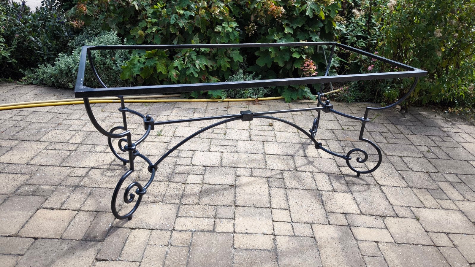 Smeedijzeren onderstel voor eettafel - 173x83cm, Ophalen, Tafelpoot, Gebruikt, 50 tot 100 cm
