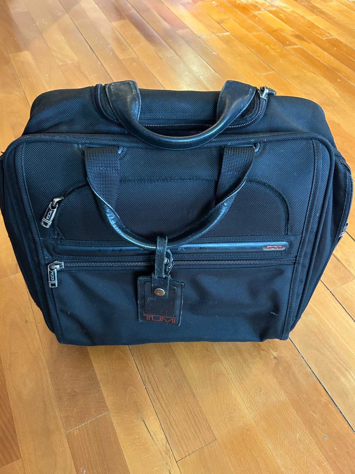 Tumi balastic organizer brief case, Ophalen, 40 tot 60 cm, Gebruikt, Zwart