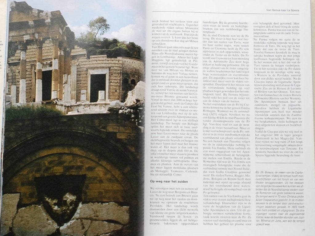 Grote Reis-Encyclopedie van Europa: Italië - Lekturama 1985, Boeken, Reisgidsen, Overige merken, Europa, Ophalen of Verzenden