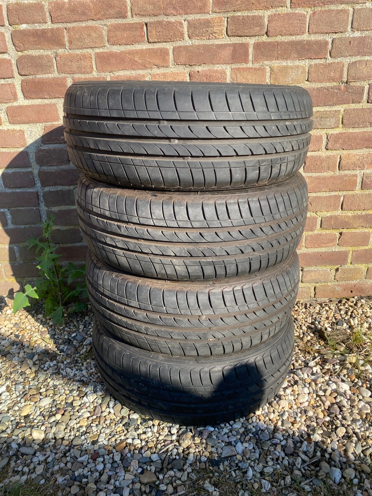 Zomerbanden 165/50R15, Ophalen, Gebruikt