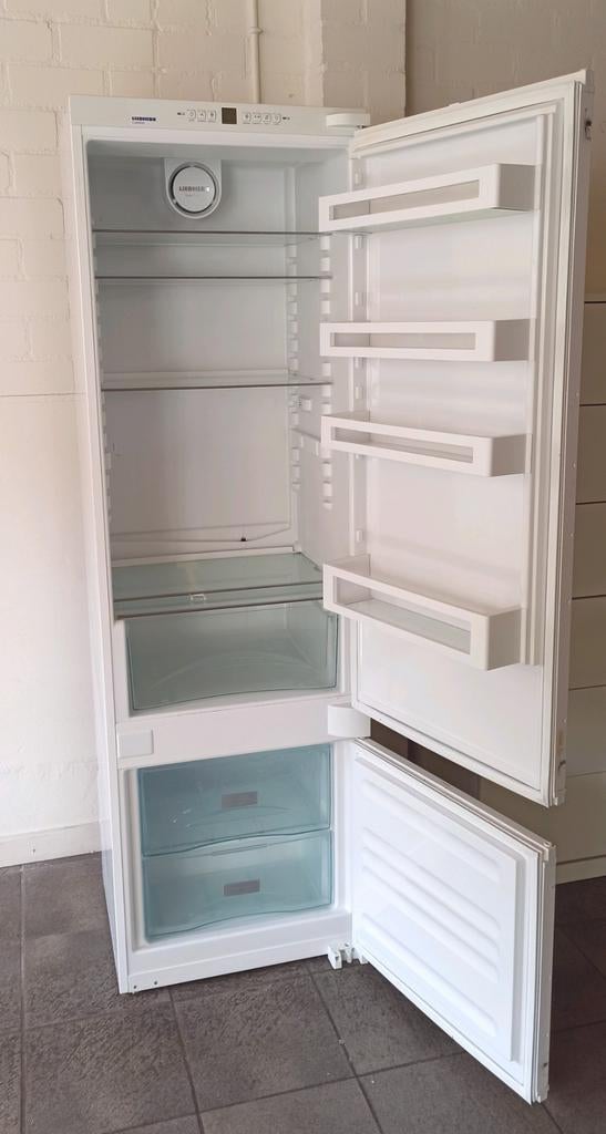 Inbouw Liebherr Comfort Koel-Vriescombinatie 178cm hoog, Ophalen, 150 tot 200 liter, Gebruikt, 160 cm of meer