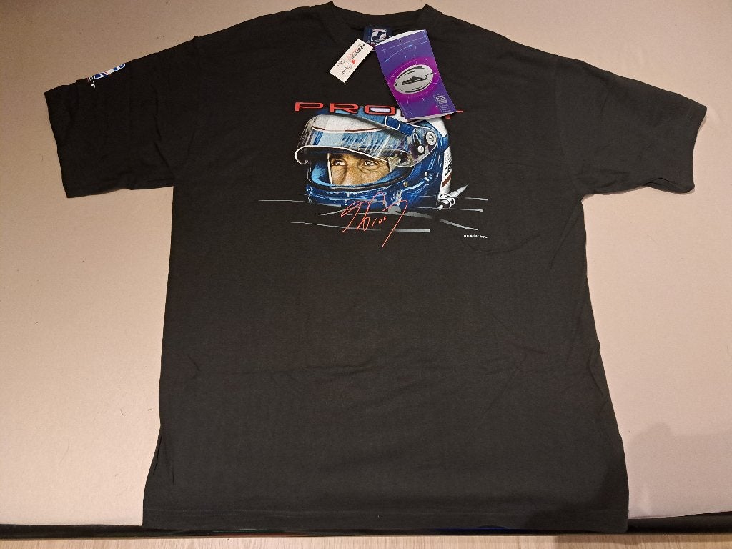 Vintage Alain Prost F1 T-shirt jaren '90, Ophalen of Verzenden, Nieuw, Formule 1
