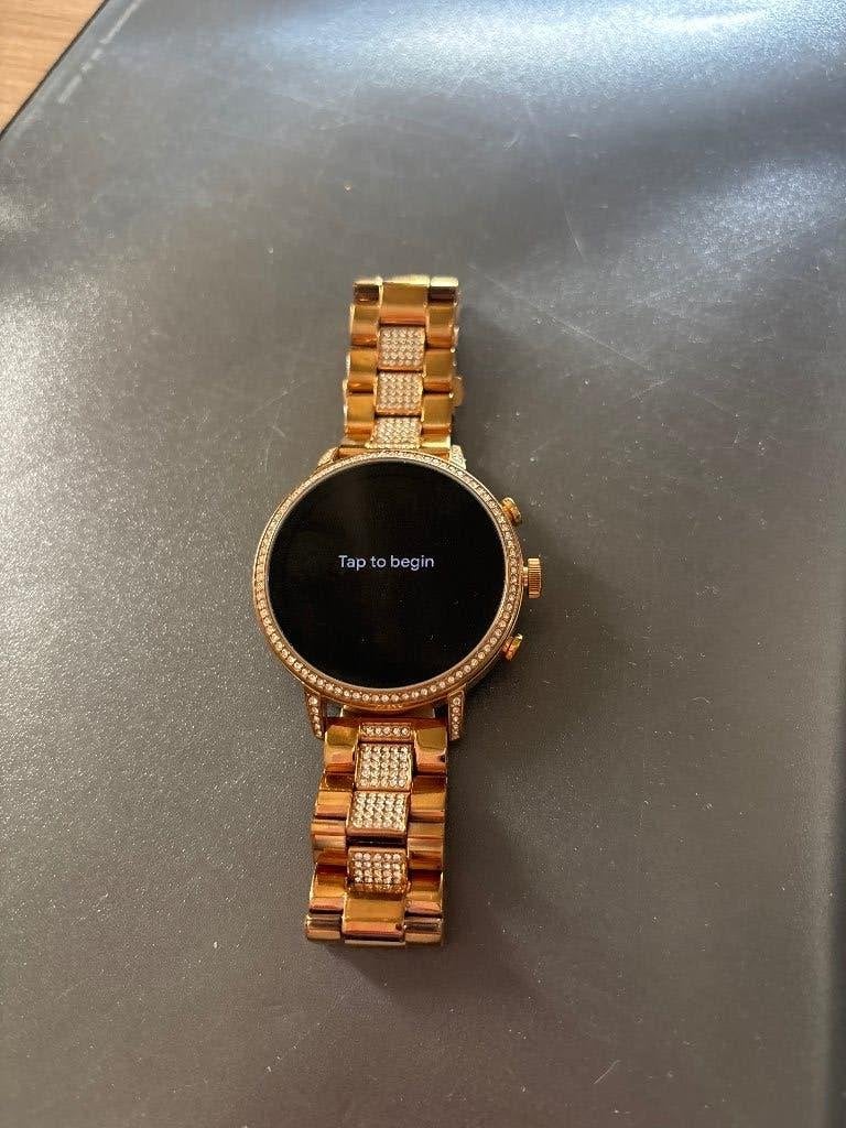 Fossil smartwatch, Zwart, Fossil, Ophalen of Verzenden, Android