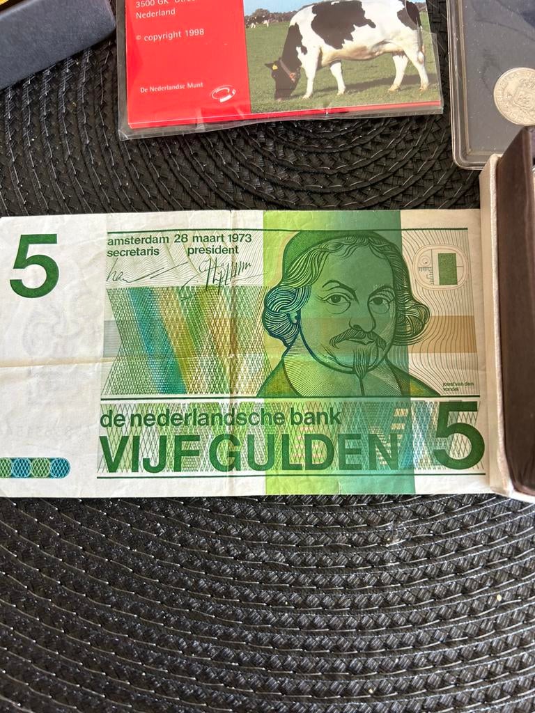 5eu biljet, Ophalen of Verzenden, 25 gulden