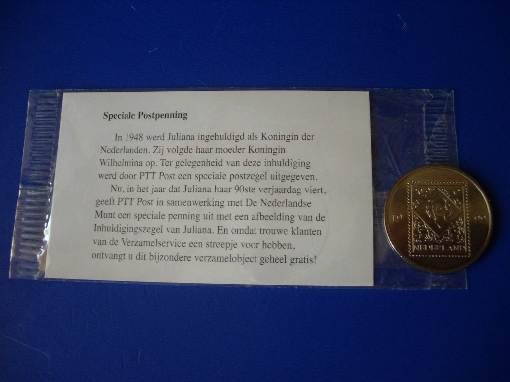 NL Nederland Speciale postpenning 1999, Postzegels en Munten, Verzenden, Overige materialen, Nederland