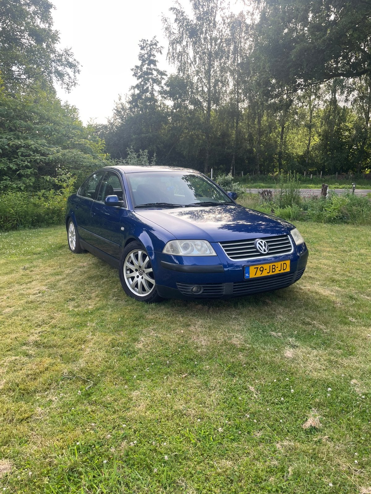 Volkswagen Passat 1.8t 110KW 2002 Blauw, Voorwielaandrijving, Sound system, Stof, 4 cilinders