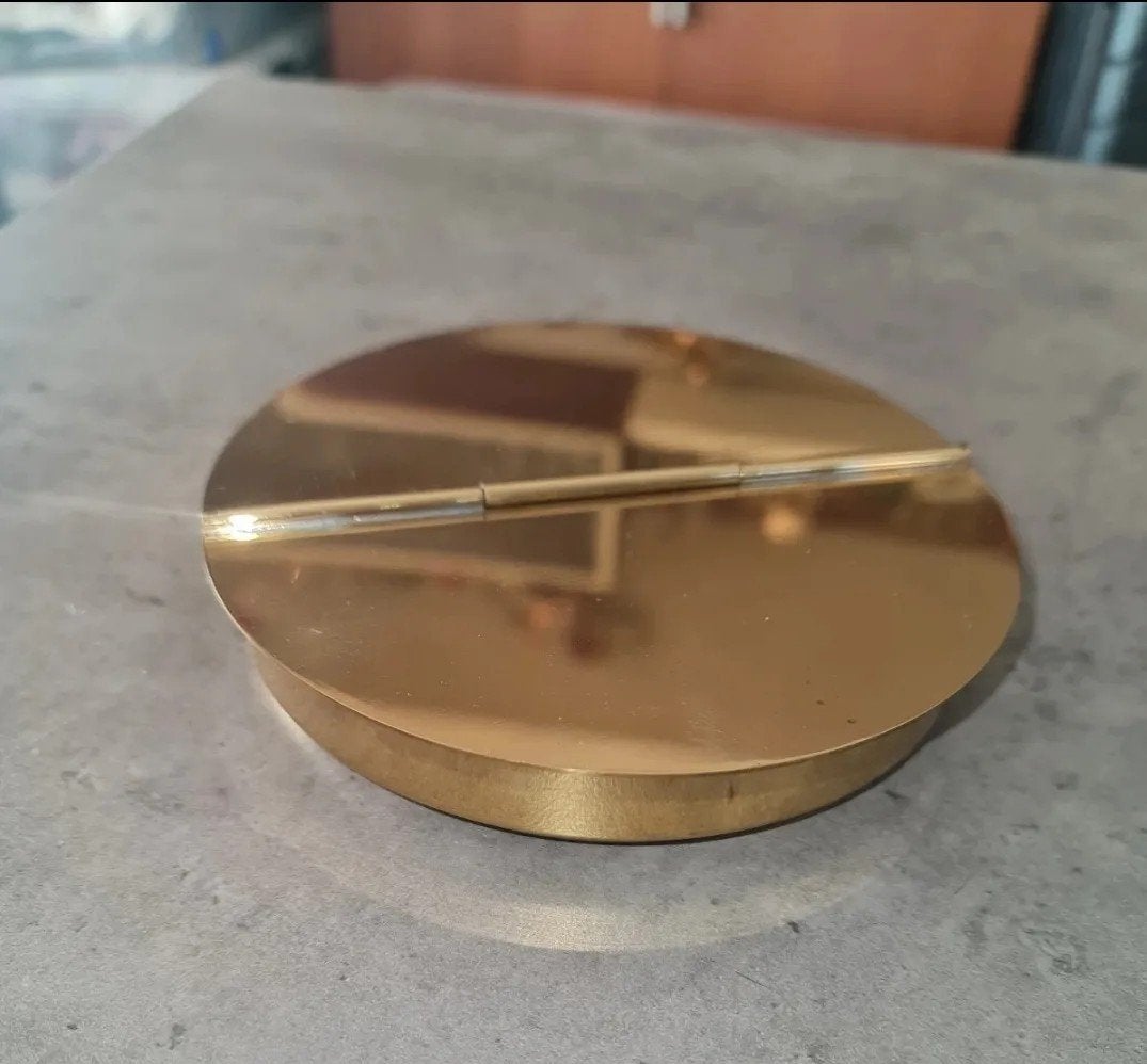 Vintage Kooijmans Design Asbak Jaren '70 - Messing, Ophalen of Verzenden