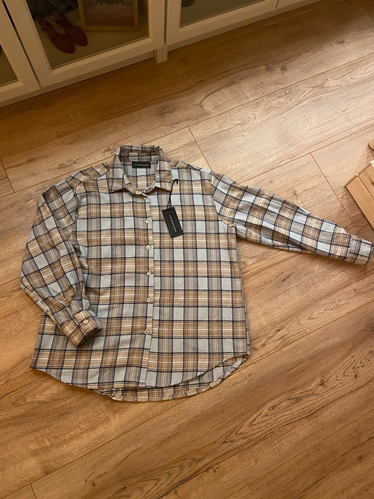 Côté soleil by shyrel geruite blouse maat S/M nieuw!, Verzenden, Nieuw, Maat 36 (S), Overige kleuren