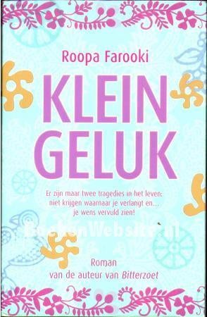 Roopa Farooki: Klein geluk, Boeken, Romans, Gelezen, Ophalen of Verzenden