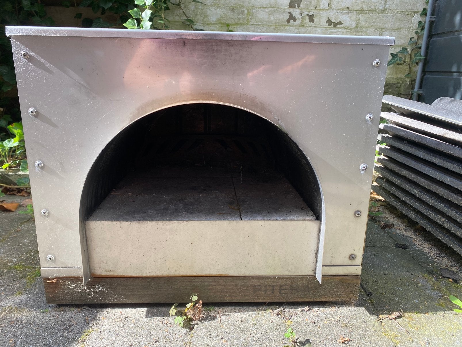 Piteba pizza oven, Ophalen, Gebruikt