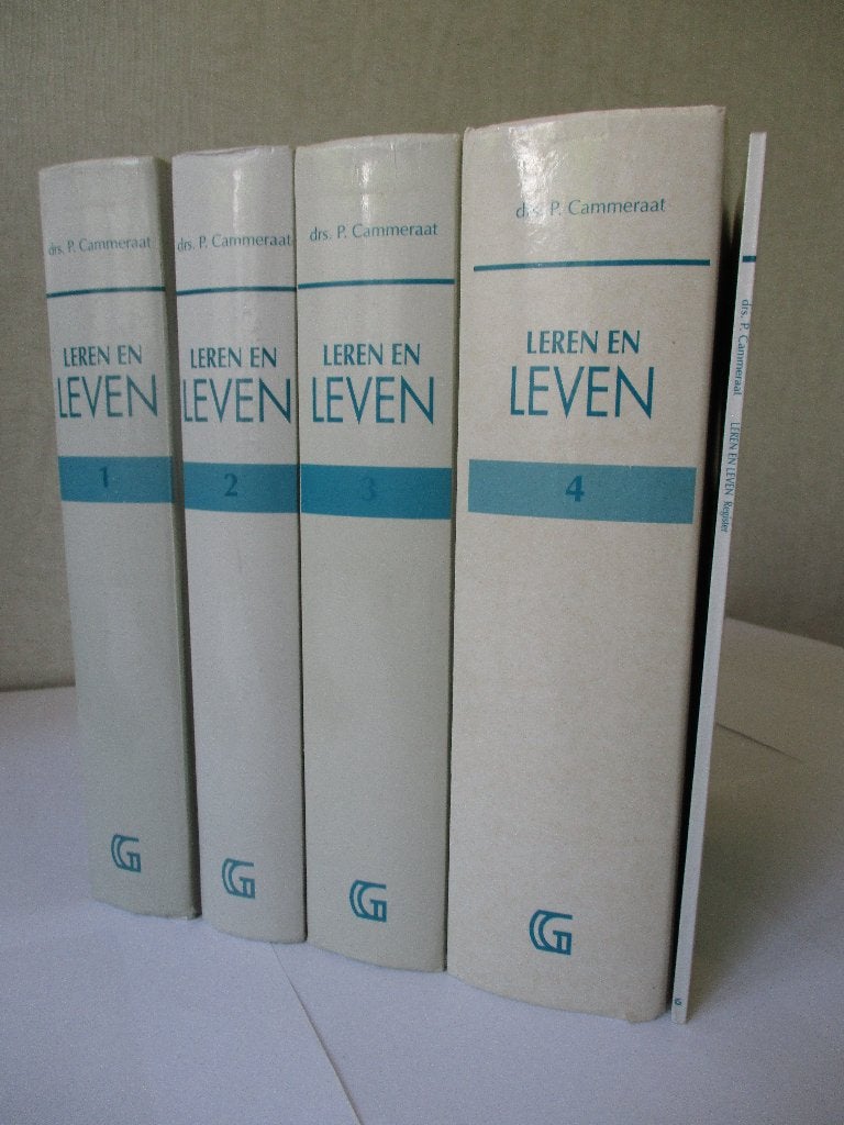 Drs. P. Cammeraat: Leren en leven (5 delen compleet)., Drs. P. Cammeraat, Christendom | Protestants, Ophalen of Verzenden, Zo goed als nieuw