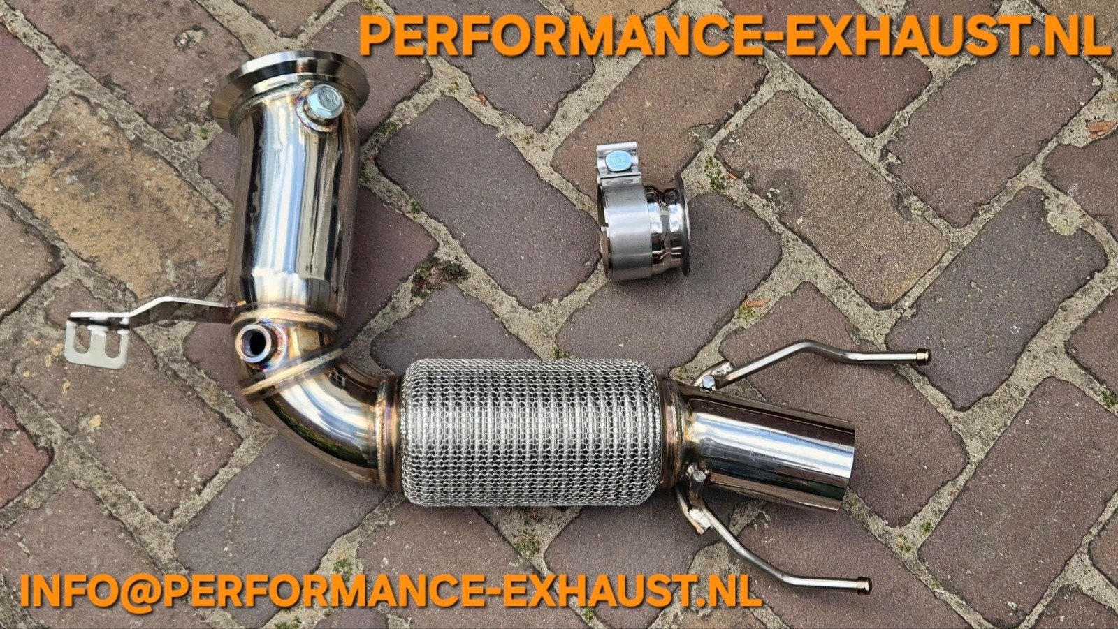 Uitlaat rvs downpipe MINI COOPER S F56 2.0T OPF MODEL ZIE AD, Ophalen of Verzenden, PERFORMANCE-EXHAUST.NL, INFO@PERFORMANCE-EXHAUST.NL