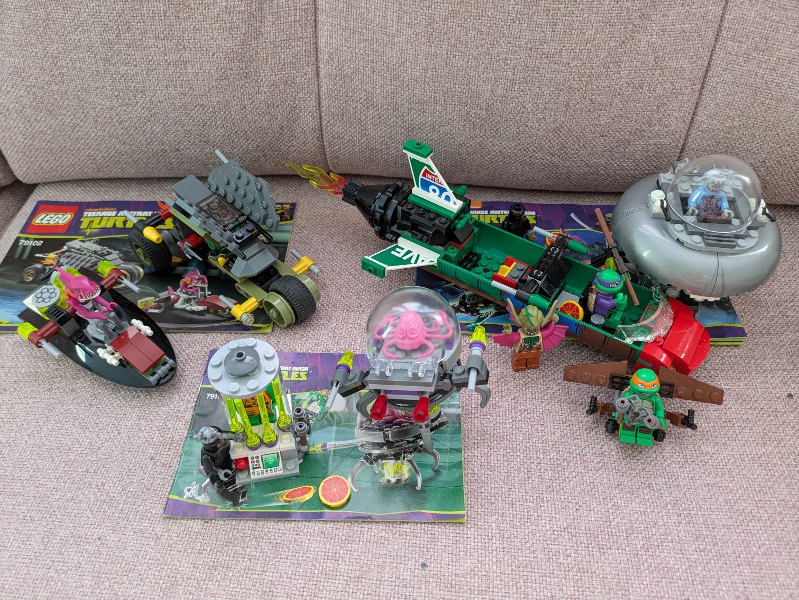 Lego ninja turtles 79100, 79102, 79120, Ophalen of Verzenden