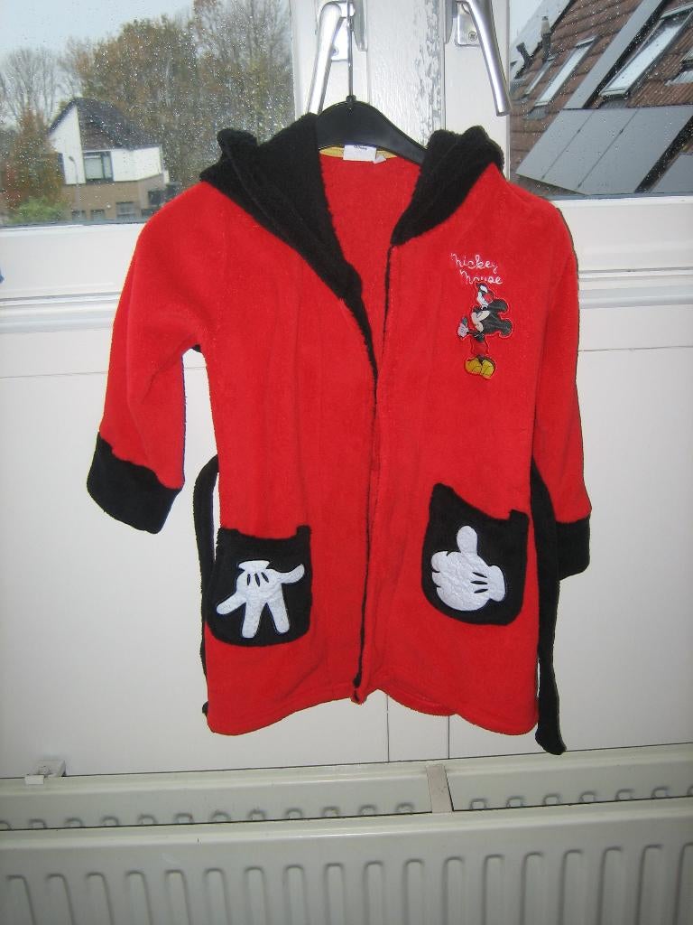leuke Mickey Mouse badjas, voor 4 jaar - 104, Disney, Nacht- of Onderkleding, Gebruikt, Jongen of Meisje