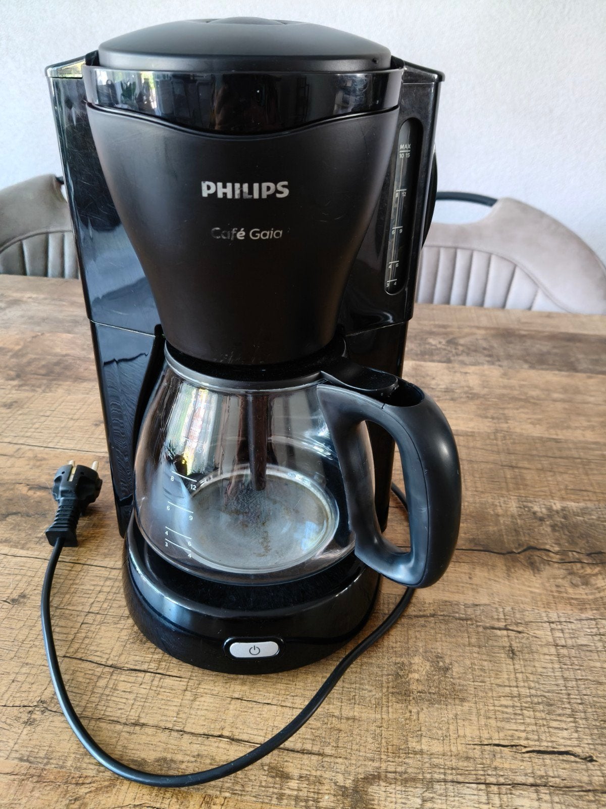 Philips Café Gaia Koffiezetapparaat - Filterkoffie, 10 kopjes of meer, Ophalen, Gebruikt, Koffiemachine