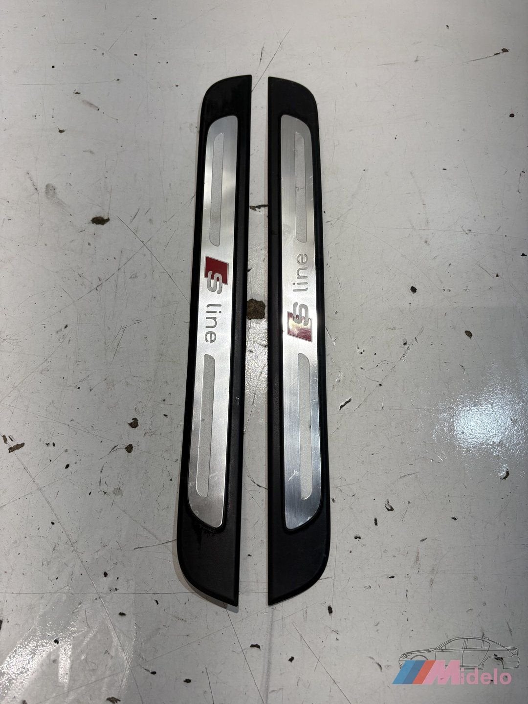AUDI A1 (8X/K) S LINE INSTAPLIJSTEN 8X4853373, Gebruikt, -, -, -
