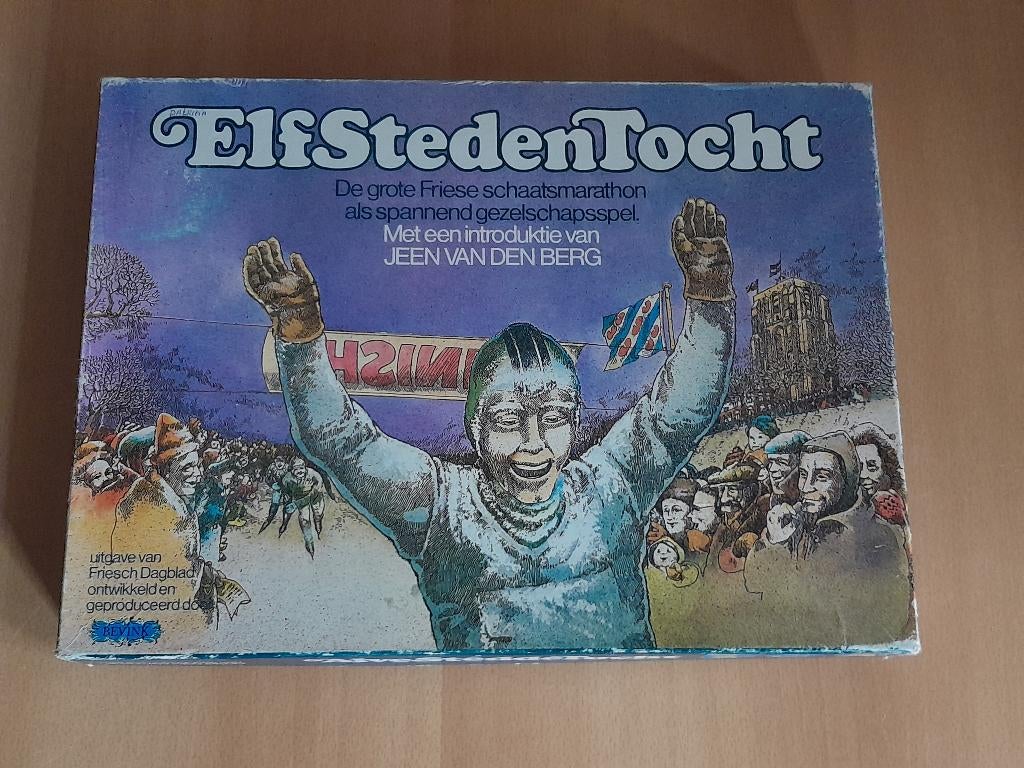 Het ElfstedenTocht spel van Bevink uit 1979 ( igs ), Vijf spelers of meer, Ophalen, Gebruikt, Bevink