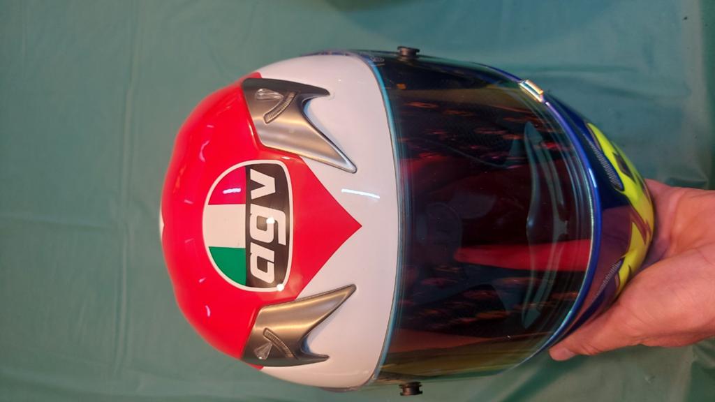 Agv ti tech "heart" valentino rossi, Maat XS of kleiner, Ophalen of Verzenden, Zo goed als nieuw