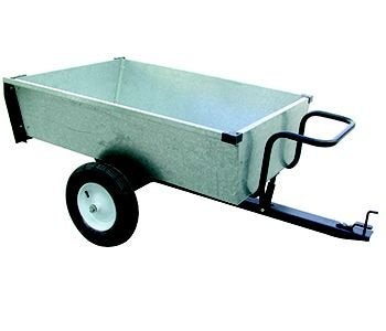 AANHANGWAGEN Gegalv. voor achter zitmaaier of kleine tractor, Ophalen, Nieuw, 50 cm of meer