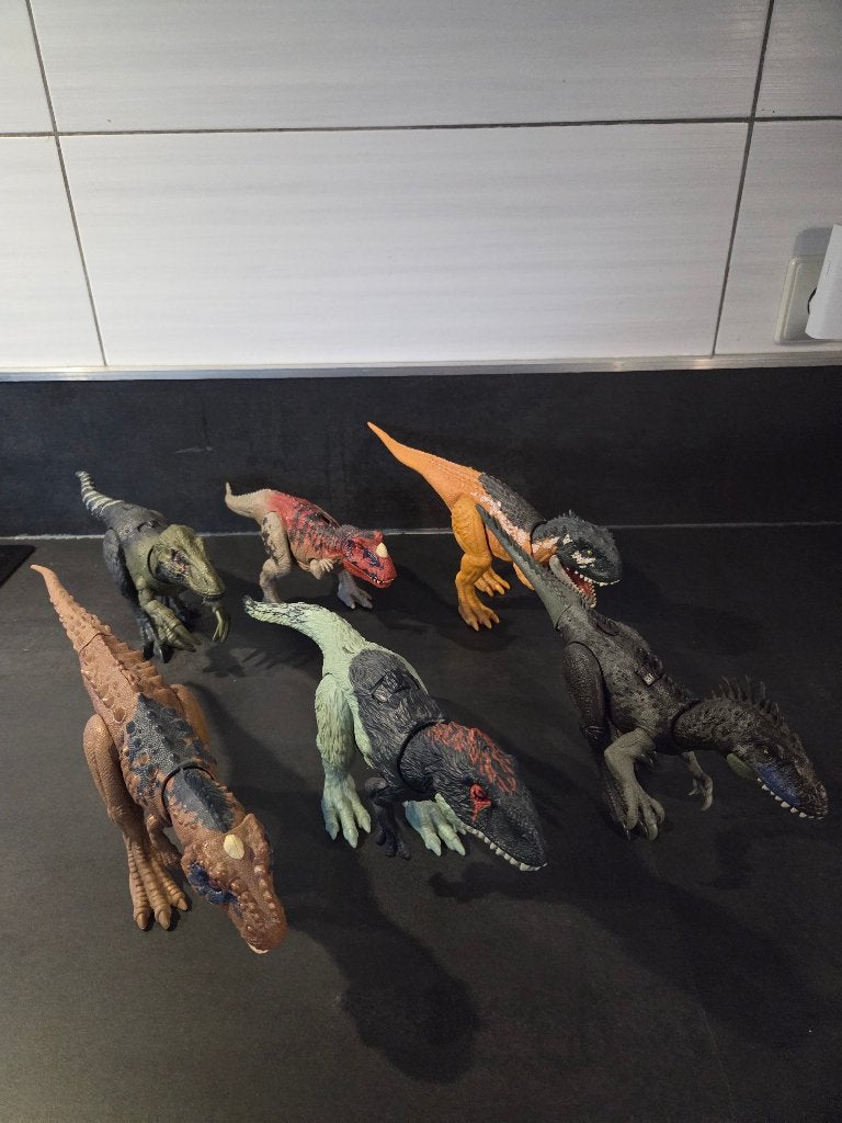 Diverse mattel jurassic world dino's, Ophalen of Verzenden, Zo goed als nieuw