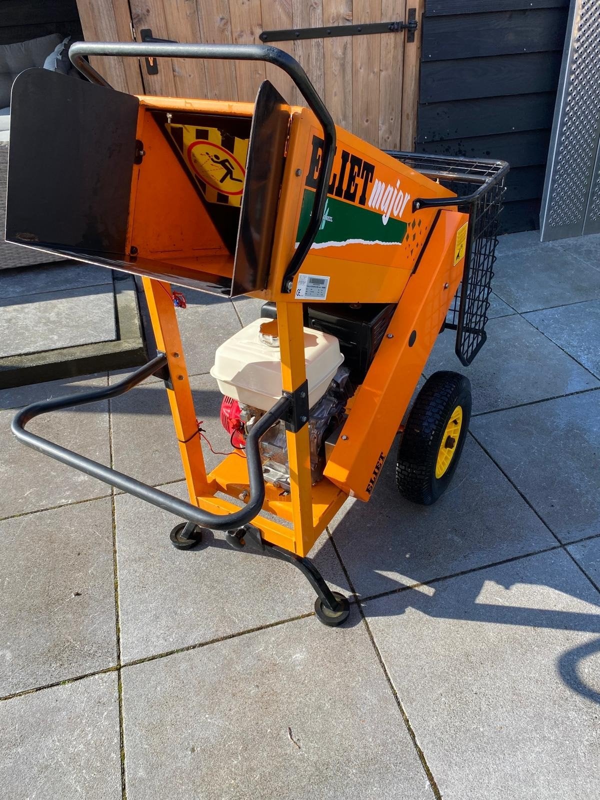 ELIEF major Hakselaar met Honda GX270 motor, Tuin en Terras, Hakselaars, Ophalen, Benzine, Gebruikt, ELIEF major