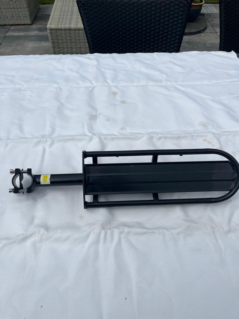 Bagagedrager voor zadelpen - max 10kg, Ophalen, Nieuw