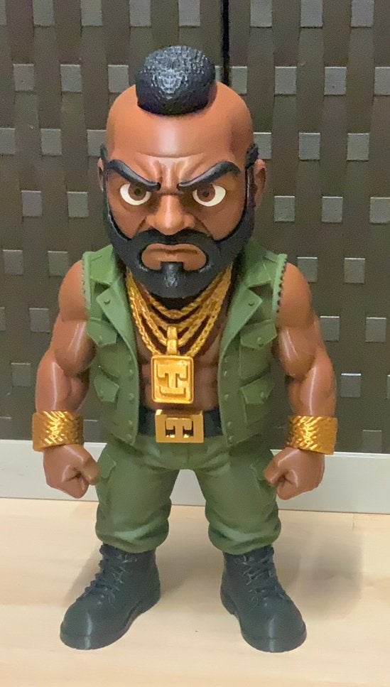 Mr. T A-Team Actiefiguur - Iconische Baracus Figuur, Ophalen of Verzenden, Zo goed als nieuw