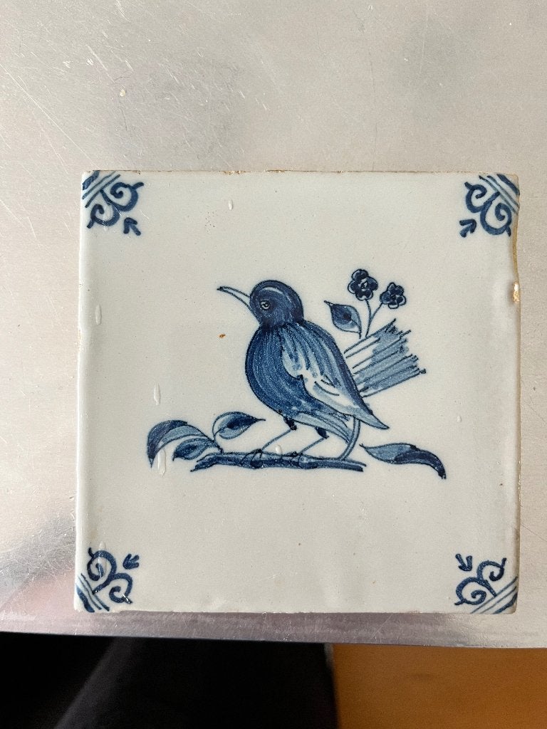 tegeltje koninklijke tichelaar Makkum, Ophalen of Verzenden