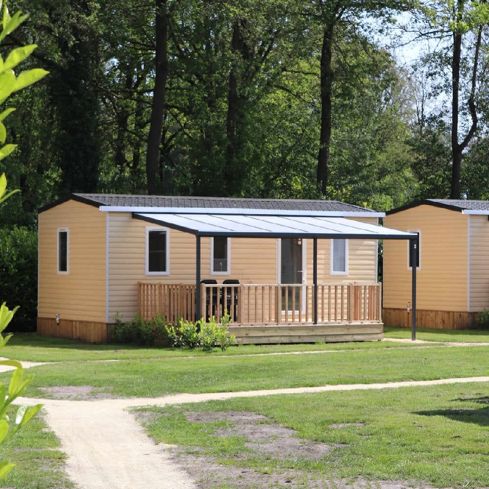 Chalet 6p. in Wijster (Drenthe); PER DIRECT beschikbaar, 45 m², Chalet, Drenthe, 3 slaapkamers