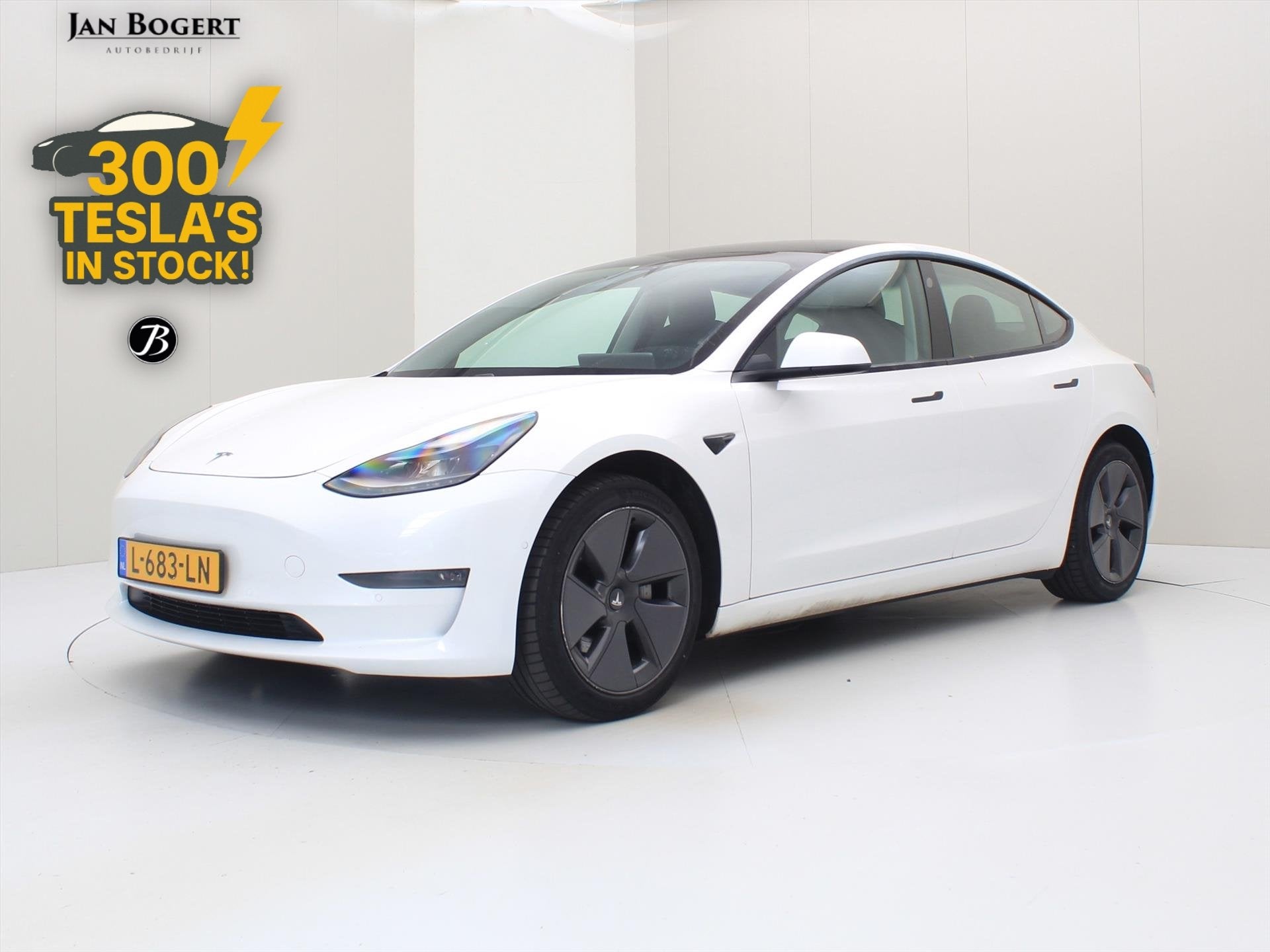 Tesla Model 3 Long-Range AWD 351pk 75 kWh 98.9% SoH FACELIFT, Automaat, Gebruikt, Zwart, Adaptive Cruise Control
