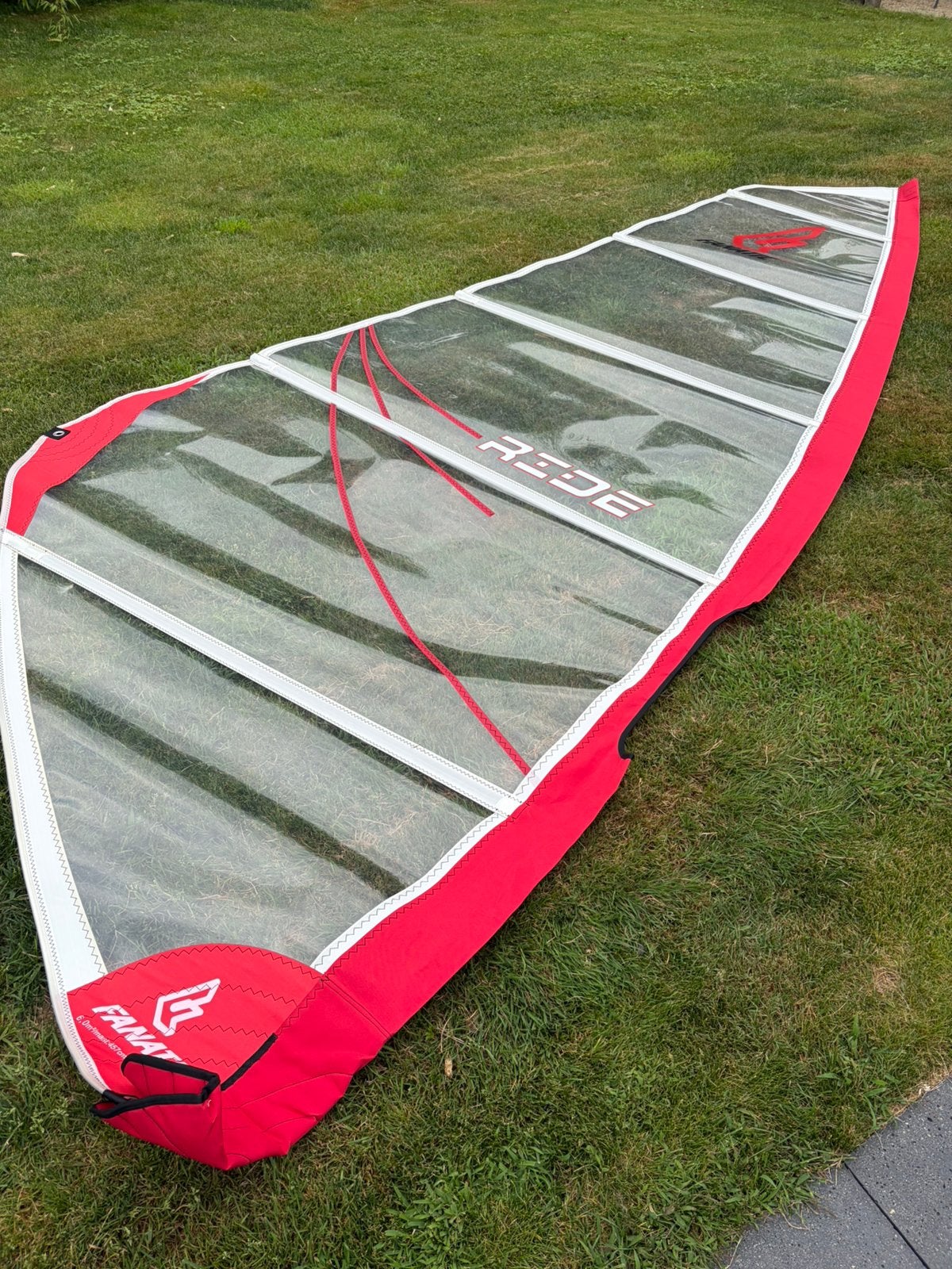 Fanatic surfzeil, als nieuw!, Watersport en Boten, Windsurfen, Ophalen, Zo goed als nieuw, Zeil