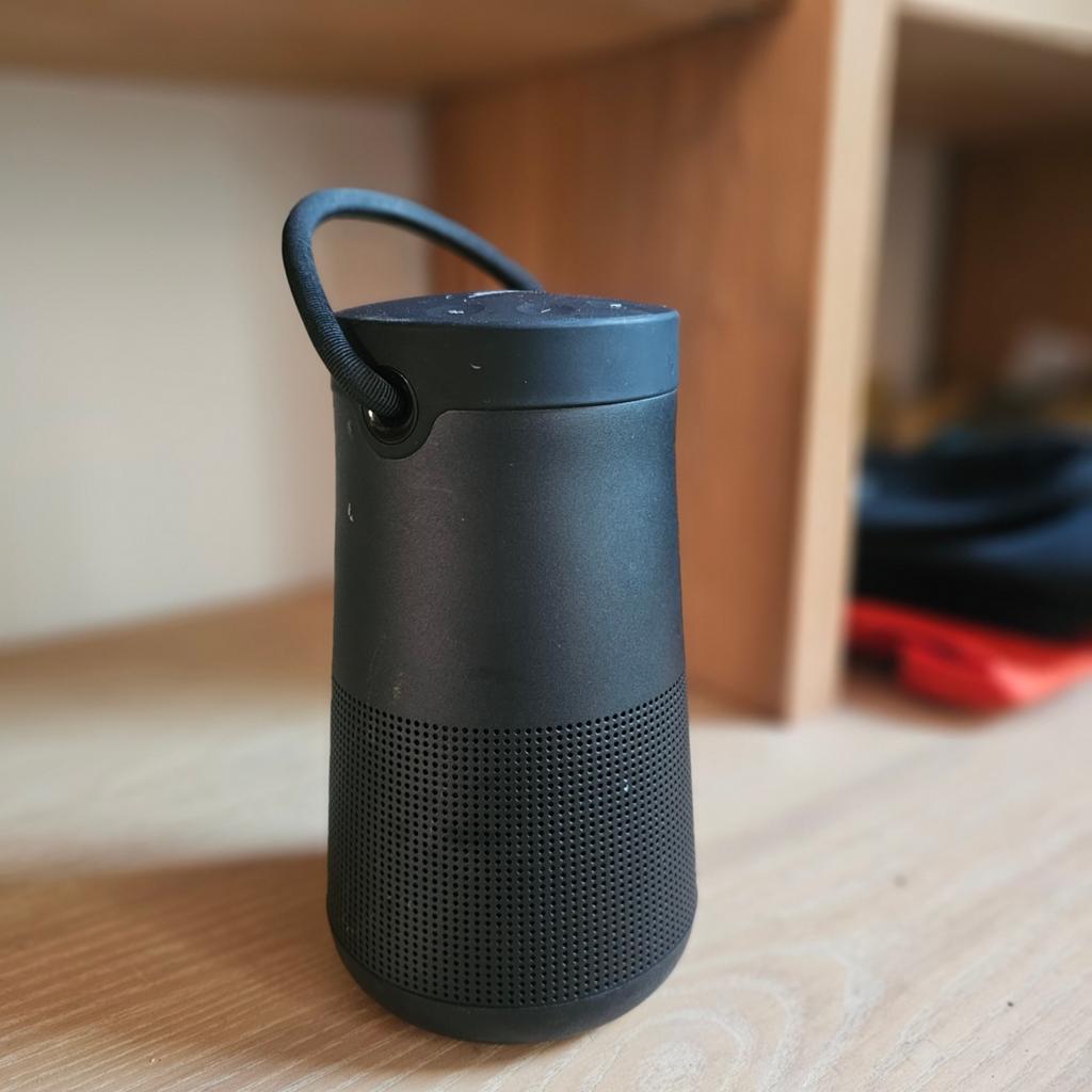 Bose SoundLink Revolve+ Bluetooth Speaker Zwart + oplader, Audio, Tv en Foto, Luidsprekers, Ophalen of Verzenden, Zo goed als nieuw