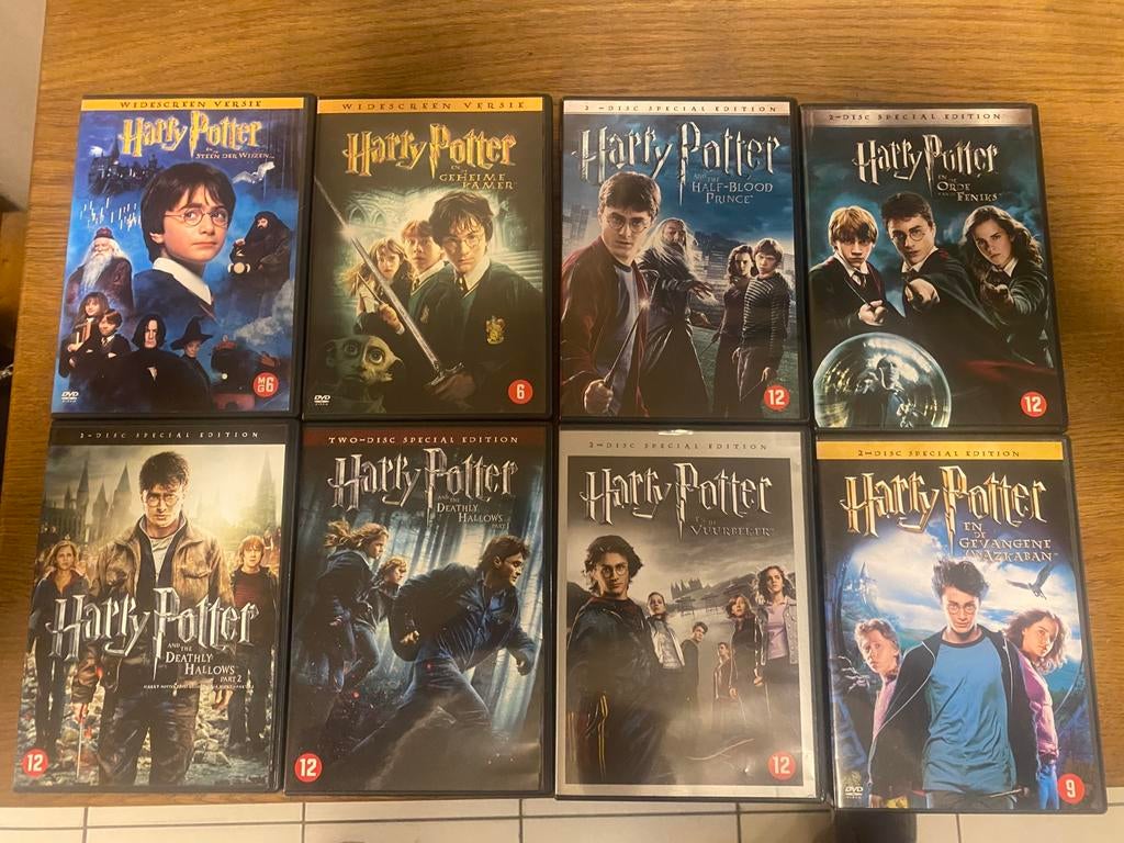 Harry potter dvds dubbele, Vanaf 12 jaar, Ophalen of Verzenden, Zo goed als nieuw