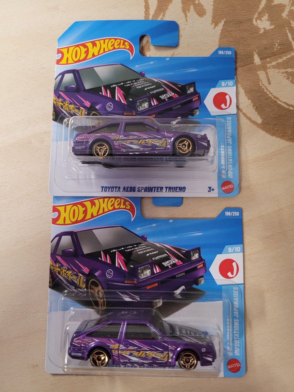 toyota ae86 sprinter trueno hot wheels nieuw, Ophalen of Verzenden, Nieuw, Auto