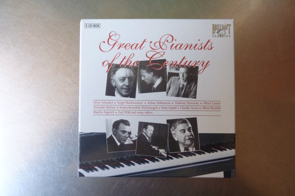 Great Pianists Of The Century, Ophalen of Verzenden, Romantiek, Zo goed als nieuw, Overige typen