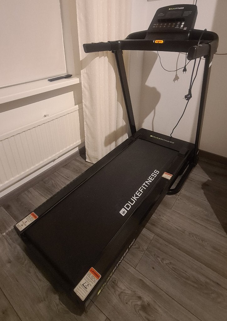 Duke Fitness T40 Loopband – Inklapbaar & Compact, Ophalen, Zo goed als nieuw, Overige materialen, Loopband