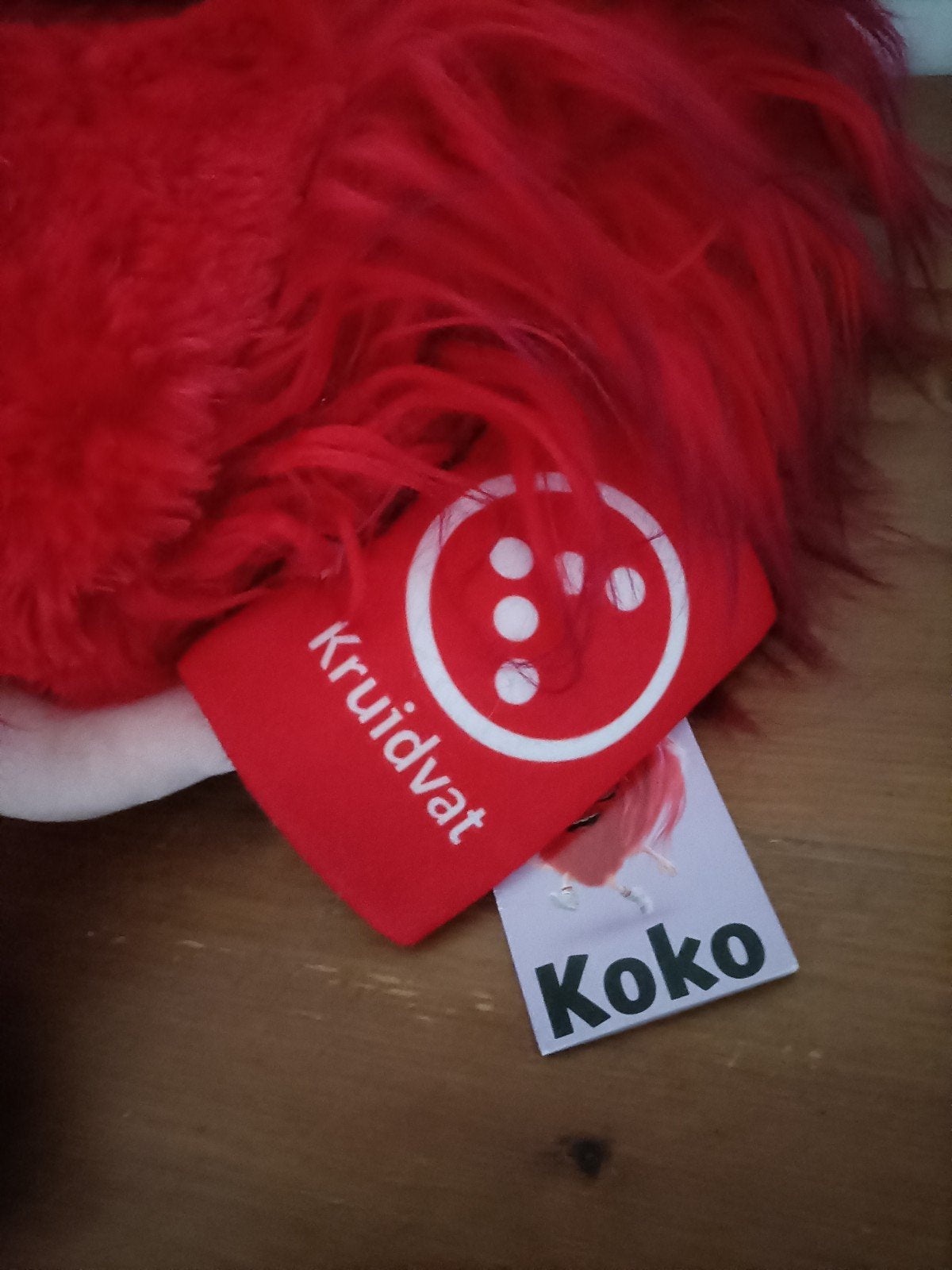 Koko knuffel mascotte van Kruidvat, Kinderen en Baby's, Speelgoed | Knuffels en Pluche, Ophalen of Verzenden, Zo goed als nieuw