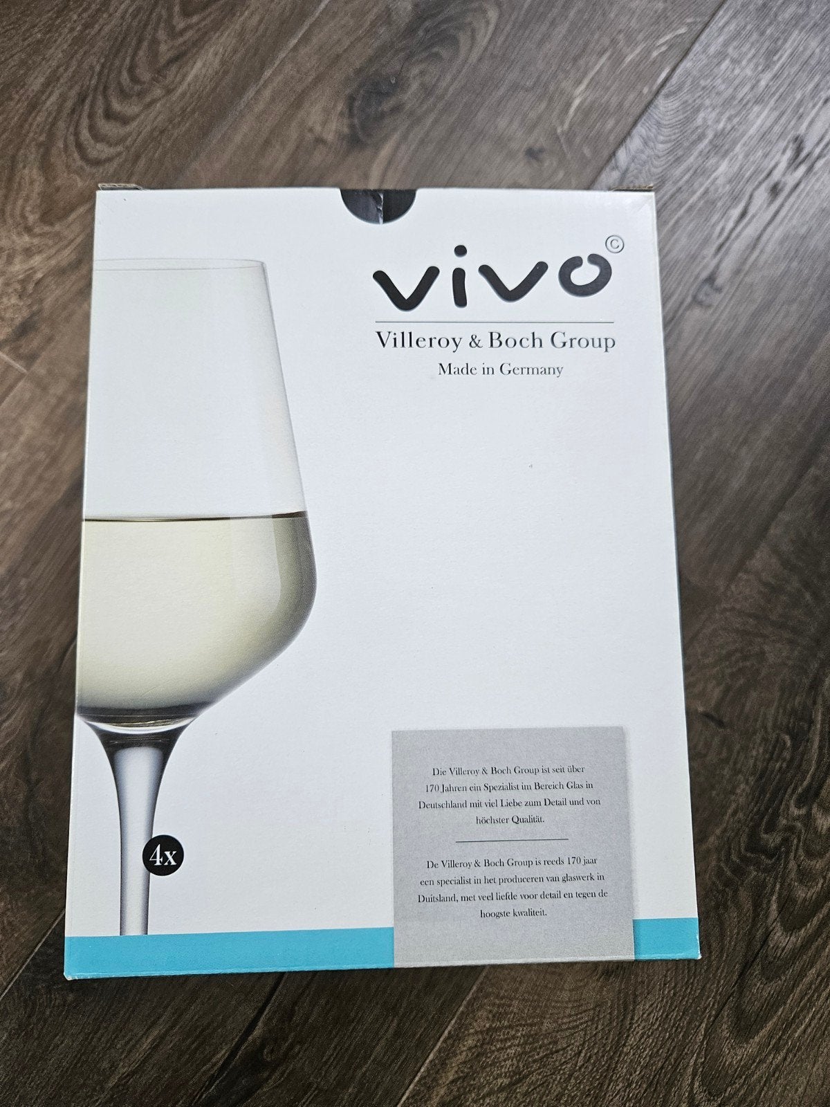 Villeroy & Boch vivo wijnglazen, Glas of Glazen, Nieuw, Ophalen of Verzenden, Glas