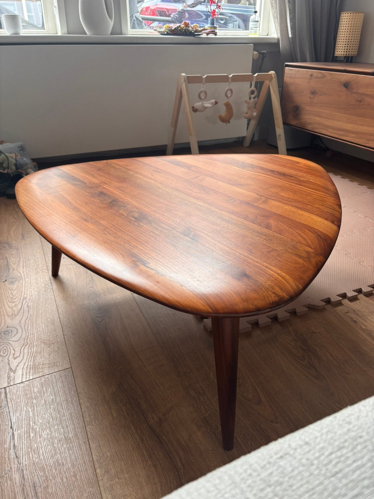 AM.PM salontafel walnoothout, Ophalen, 100 tot 150 cm, 50 tot 100 cm, Minder dan 50 cm