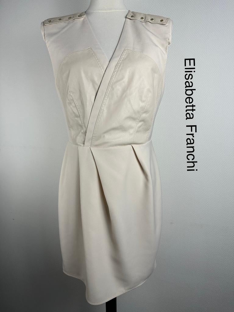 Elisabetta Franchi Jurk  (mt: 40) 20,5/9306, Maat 38/40 (M), Elisabetta Franchi, Zwart, Ophalen of Verzenden