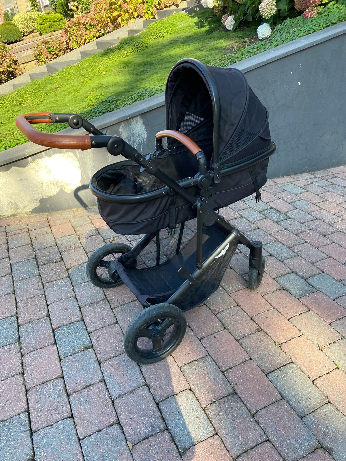 Slee Mobile 3 in 1 met maxi cosi en isofix, Gebruikt, Verstelbare duwstang, Ophalen, Kinderwagen