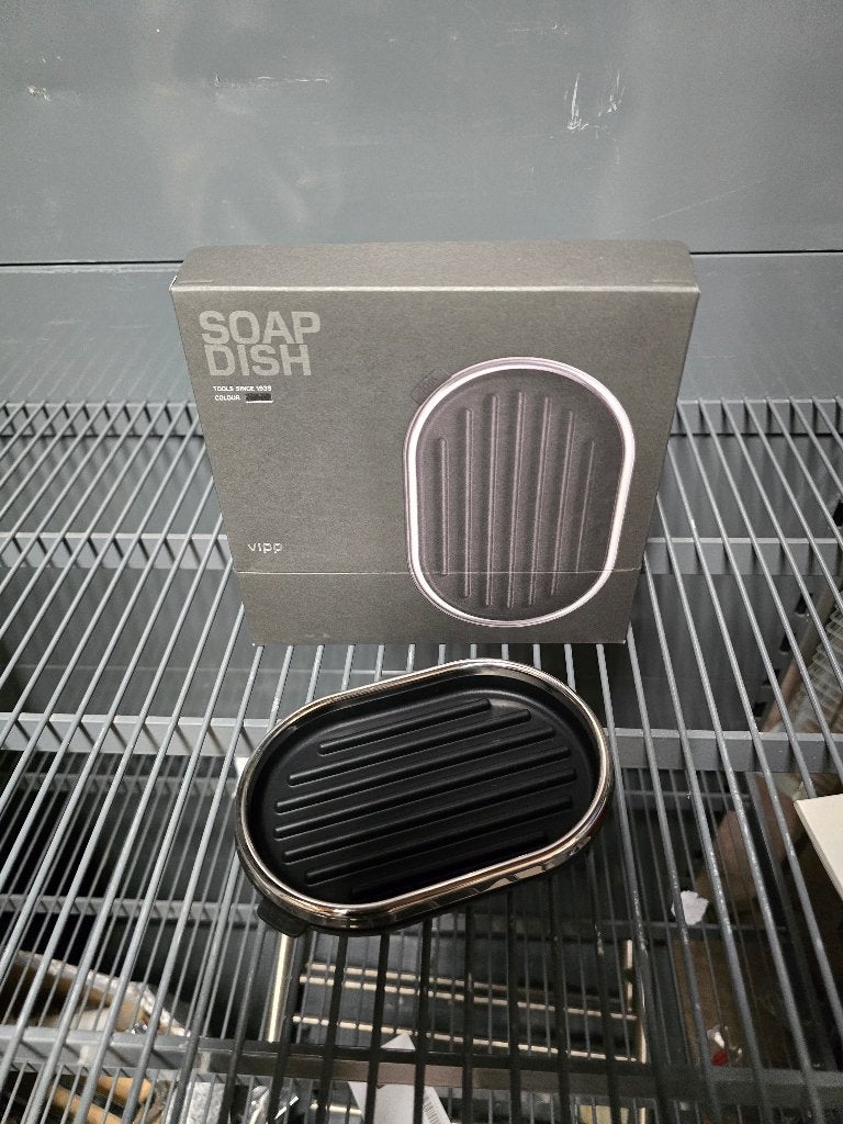 Vipp soap dish (nieuw) zwart, Huis en Inrichting, Zwart, Nieuw, Ophalen of Verzenden, /