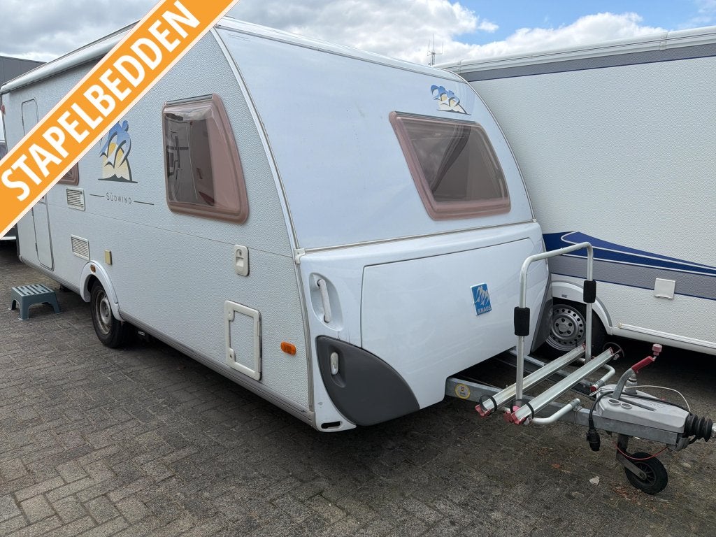 Knaus Sudwind 550 FSK, Caravans en Kamperen, Overige typen, Bedrijf, Kachel, 5 tot 6 meter