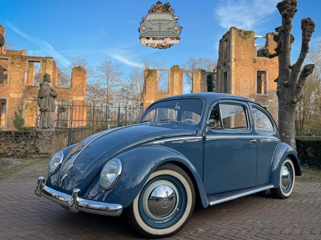 Volkswagen Kever 1959 Fjord Blue Dickholmer gerestaureerd, Ophalen of Verzenden, Nieuw