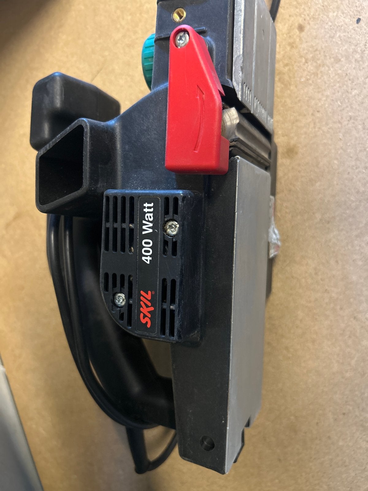 Skil 1500R1 Elektrische Schaafmachine 400 Watt, Ophalen, Gebruikt, Elektrisch