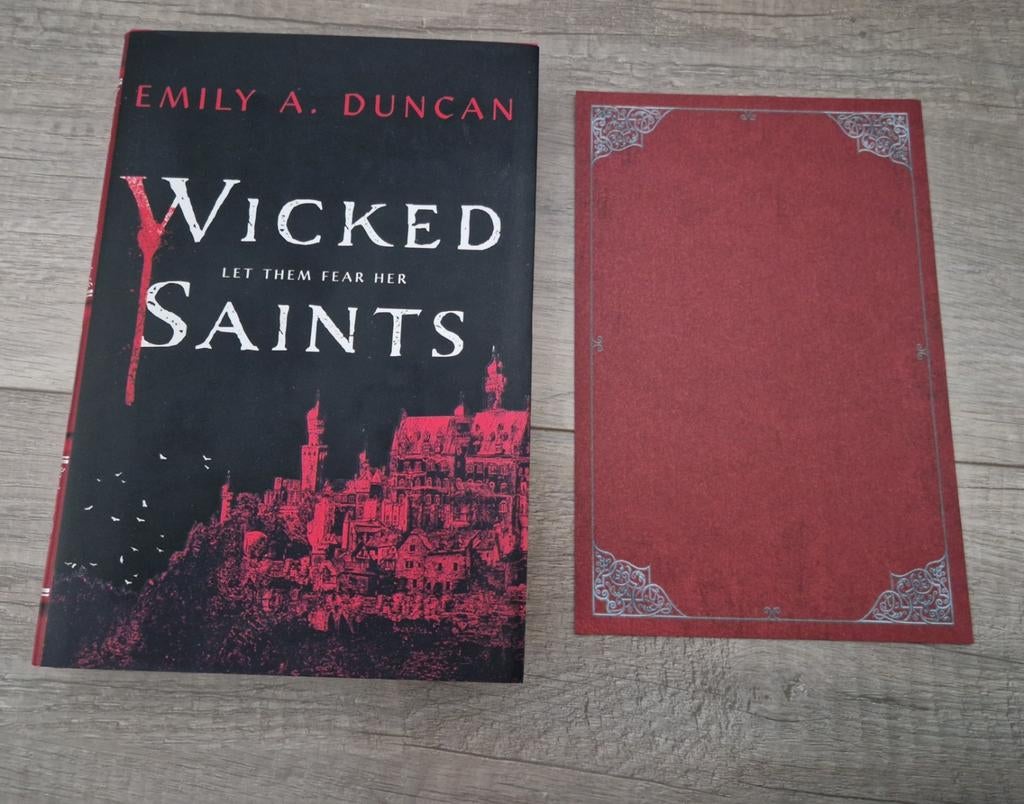 Fairyloot boek wicked saints emily a duncan gesigneerd, Boeken, Ophalen of Verzenden, Zo goed als nieuw