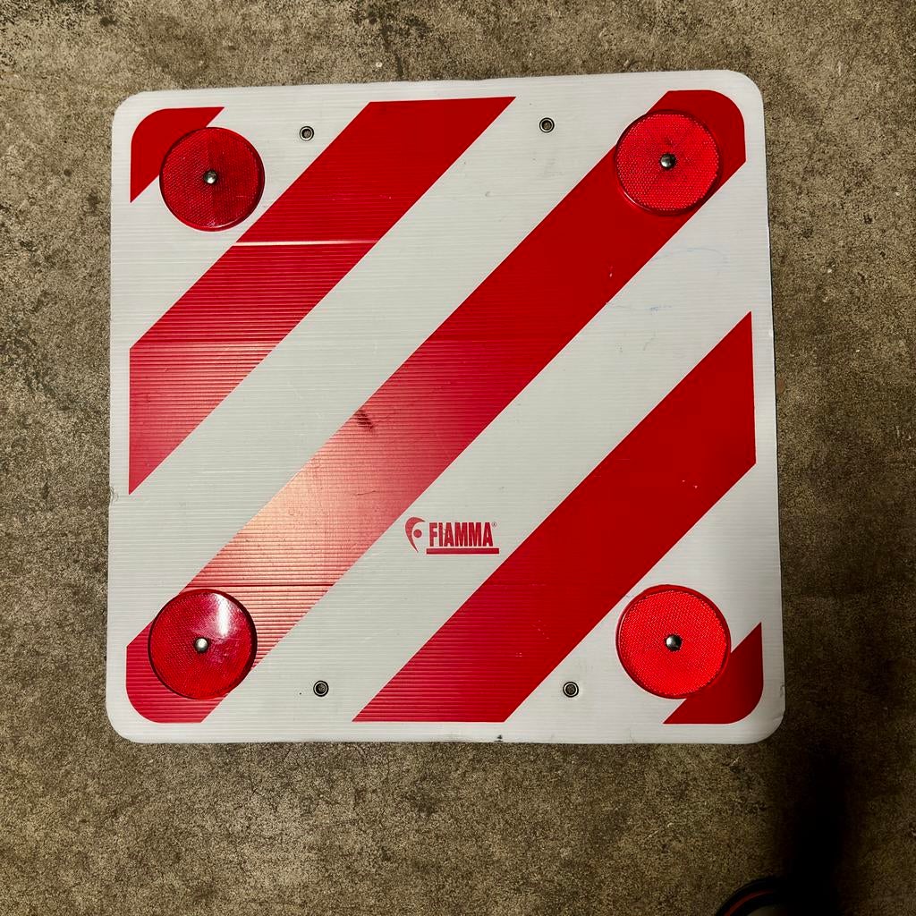 Markeringsbord fietsendrager - Italiaanse versie Fiamma, Ophalen, Gebruikt, Overige typen