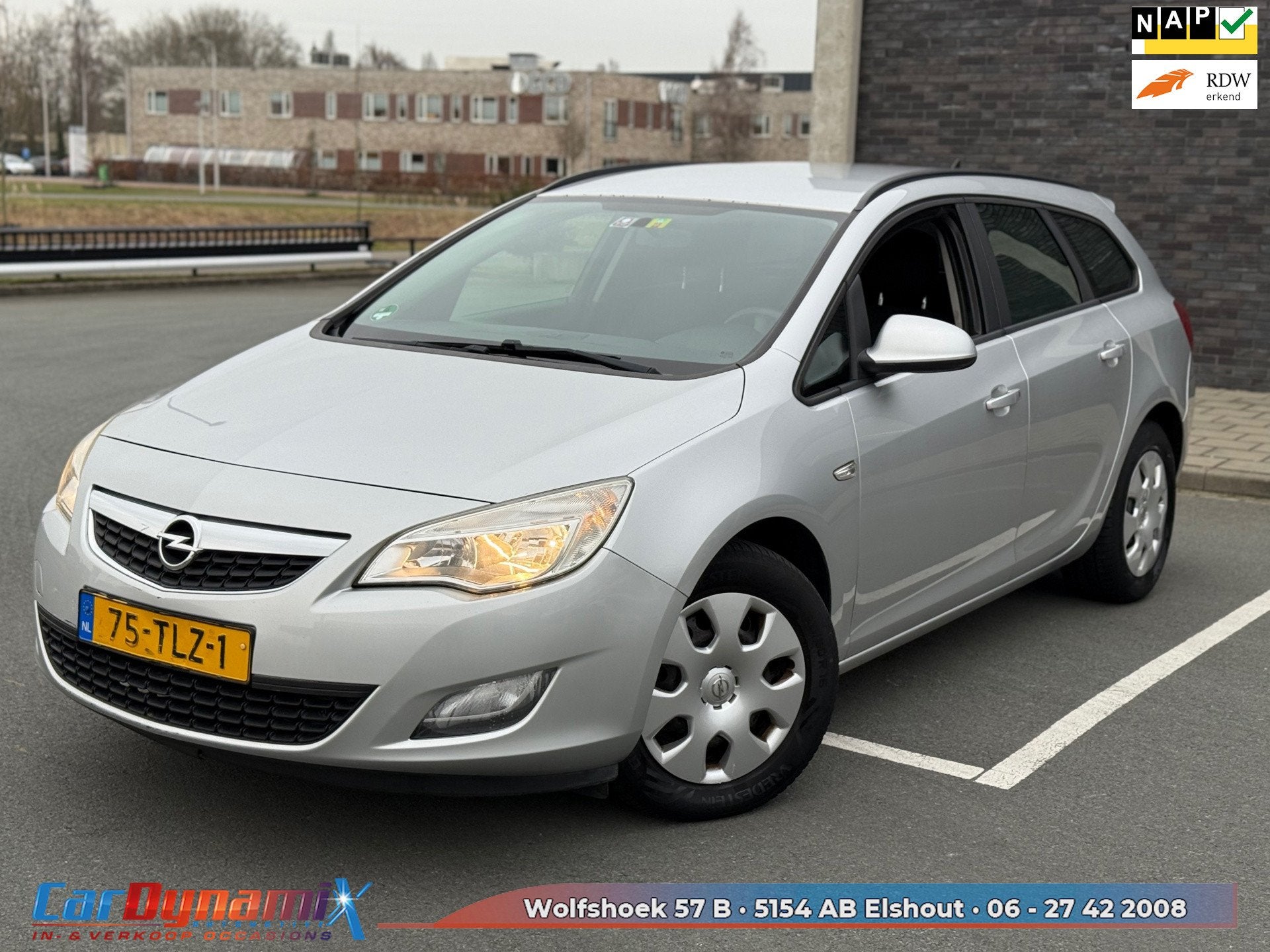 Opel Astra Sports Tourer 1.4 Turbo Business Edition | Navi |, Voorwielaandrijving, Euro 5, Gebruikt, 4 cilinders