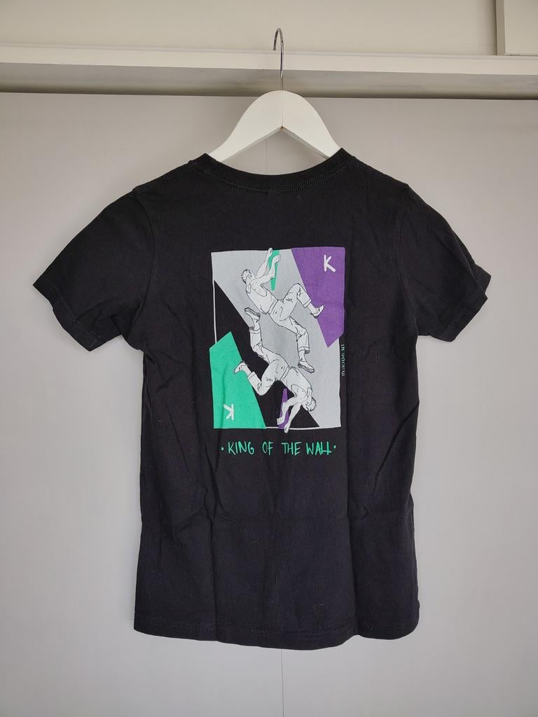 Klim- boulder shirt King of the wall, Ophalen of Verzenden, Zo goed als nieuw, Jongen of Meisje